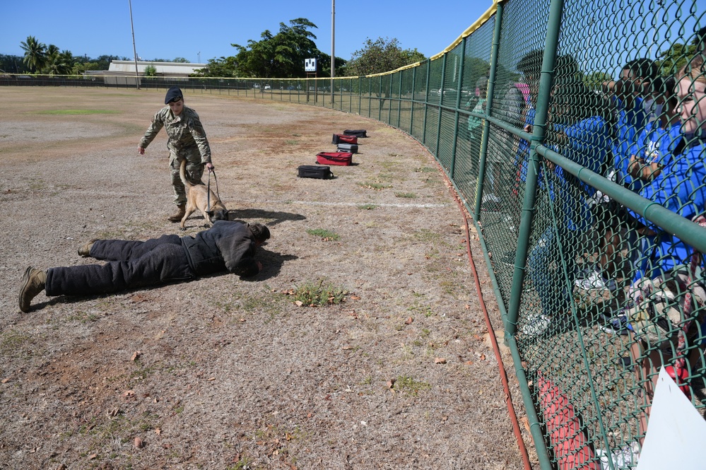 OBAP’s ACE academy visits the 15th Wing