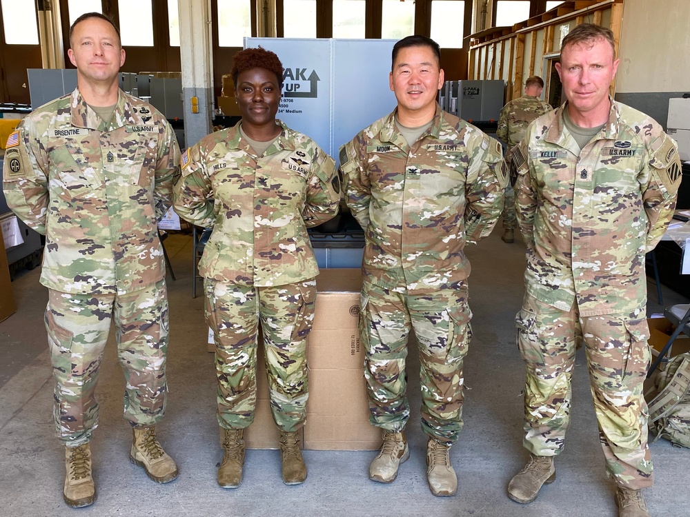 405th AFSB, 1st ABCT command teams meet up in Grafenwoehr