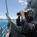 Mobile Bay departs Pearl Harbor