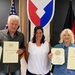 Two 405th AFSB BASOPS Maintenance employees recognized for 80 years combined service