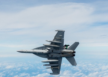 EA-18G Growler Conducts Intercept Training