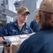 Gunston Hall Sailors Conducts Mail Call