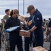 Gunston Hall Sailors Conducts Mail Call