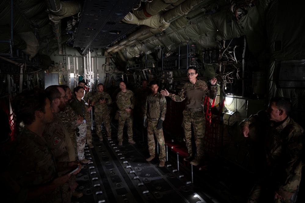 Working hand in hand, operating as one: 405th EAES conduct coalition exercise