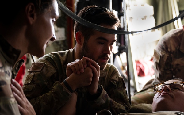 Working hand in hand, operating as one: 405th EAES conduct coalition exercise