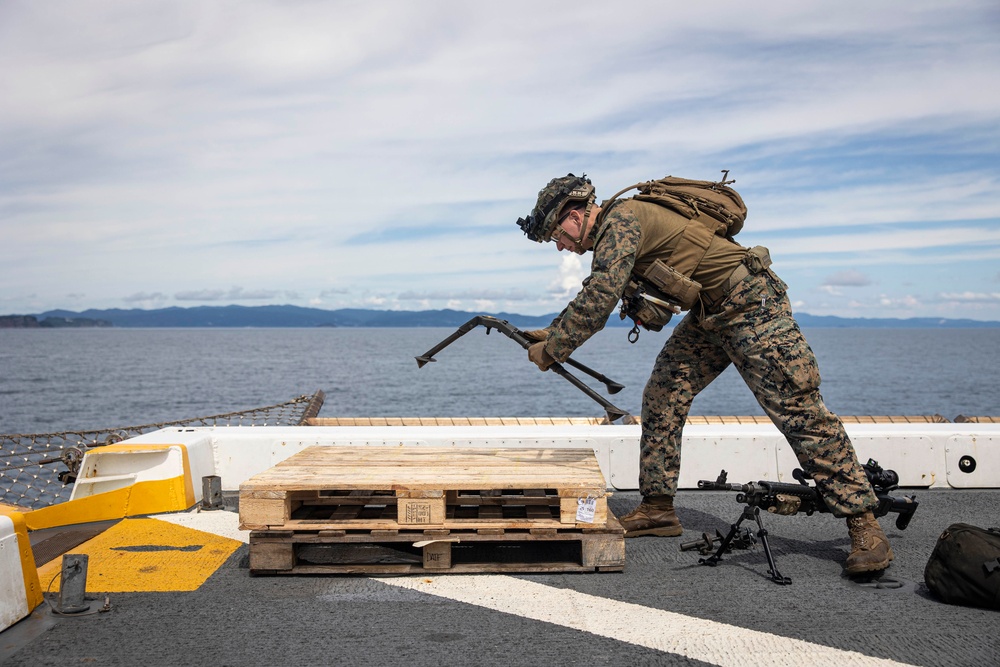 DATF Drill on LPD 18