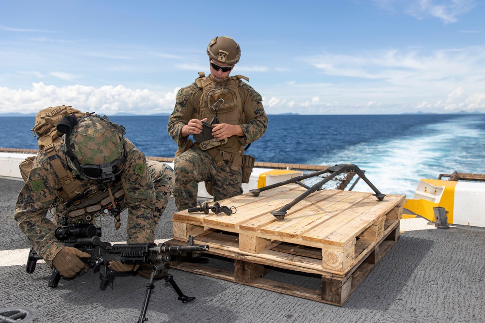 DATF Drill on LPD 18