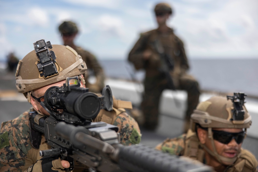 DATF Drill on LPD 18