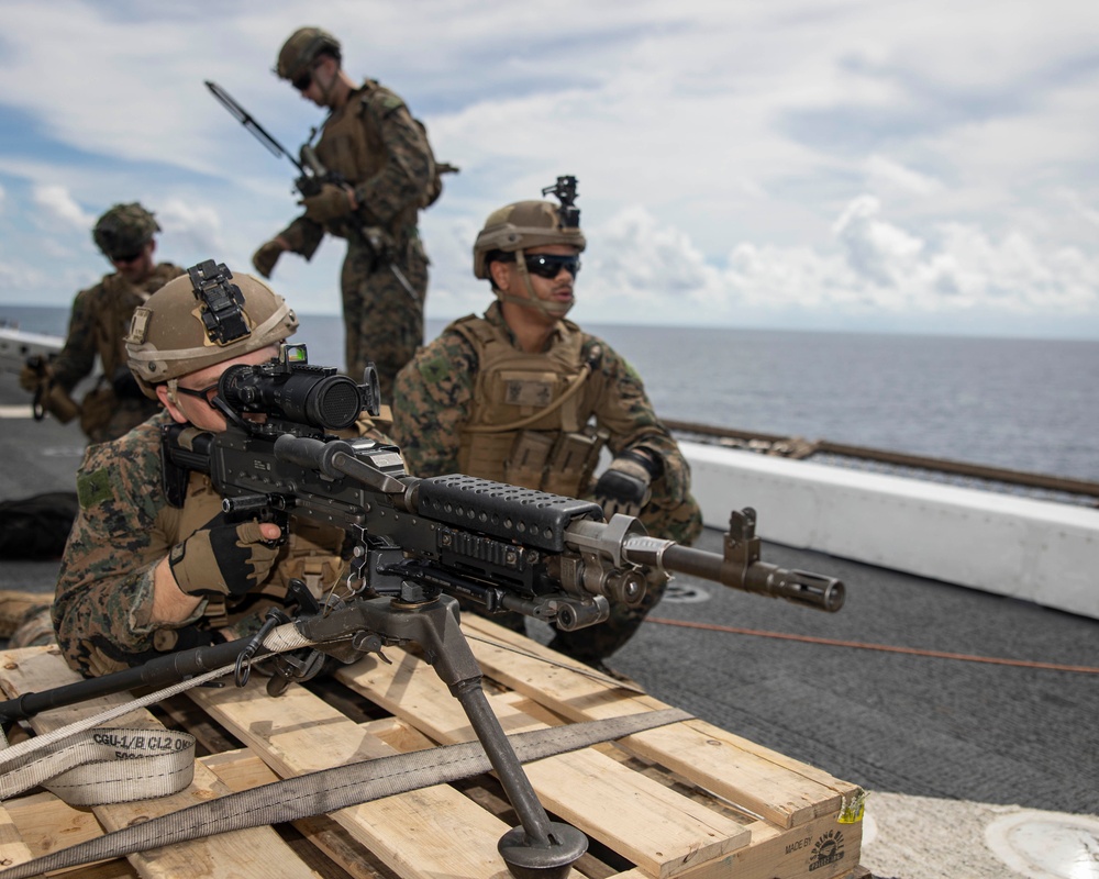 DATF Drill on LPD 18