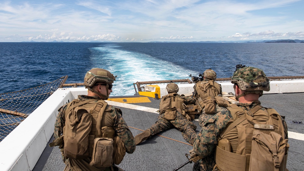 DATF Drill on LPD 18