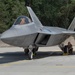 F-22s get ready for take-off