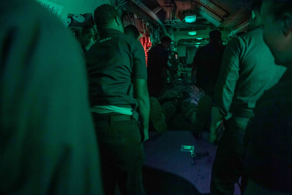 Casualty Care Exercise aboard USS New Orleans August 10, 2022