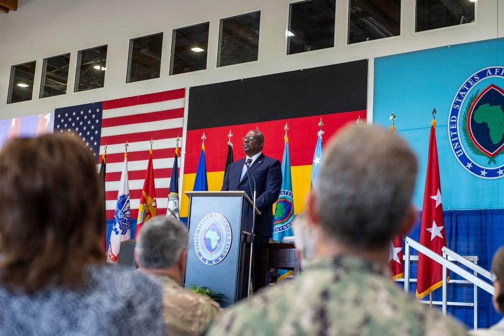 U.S. Africa Command welcomes new leader