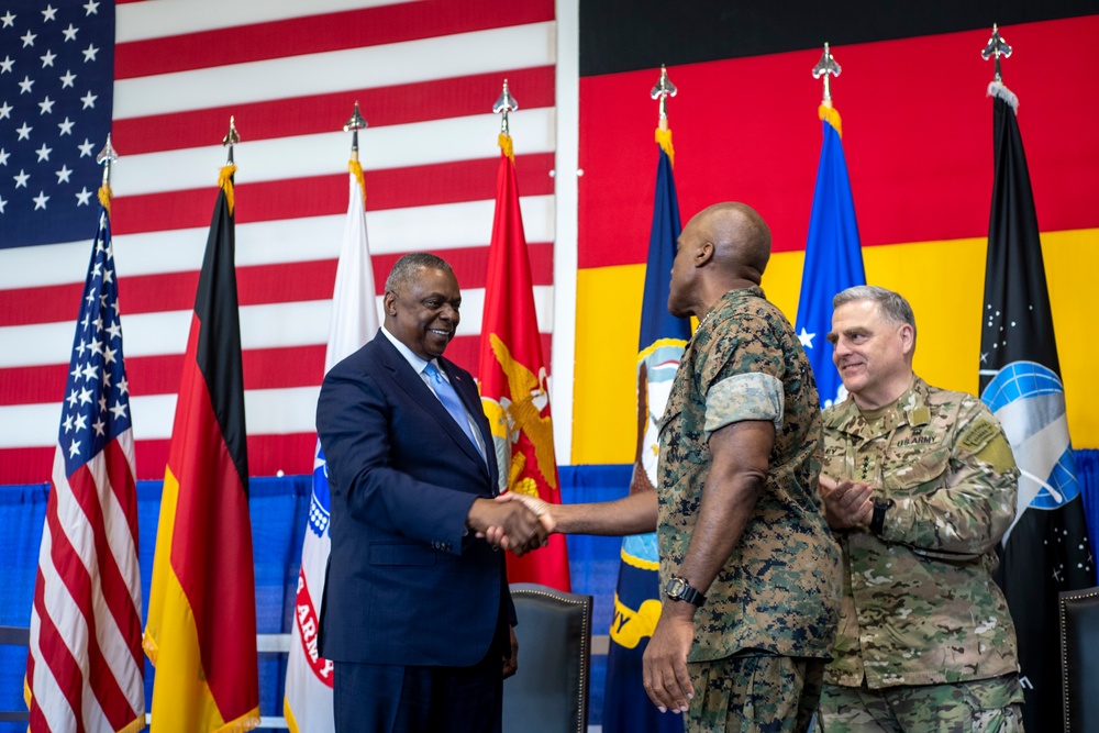 U.S. Africa Command welcomes new leader