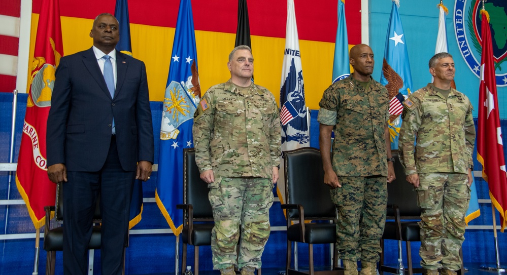 U.S. Africa Command welcomes new leader
