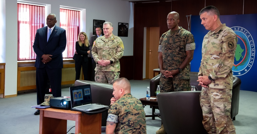 U.S. Africa Command welcomes new leader
