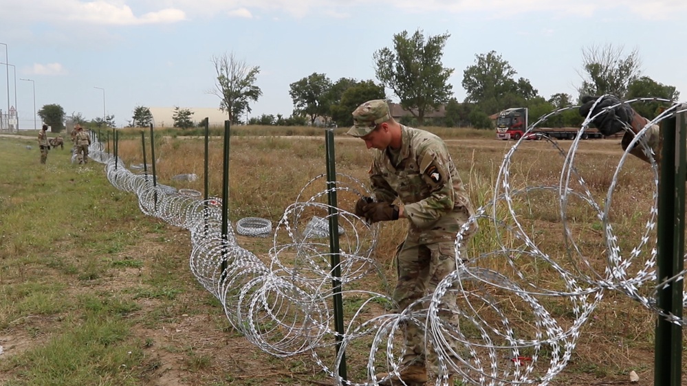 39th BEB Reinforces Perimeter