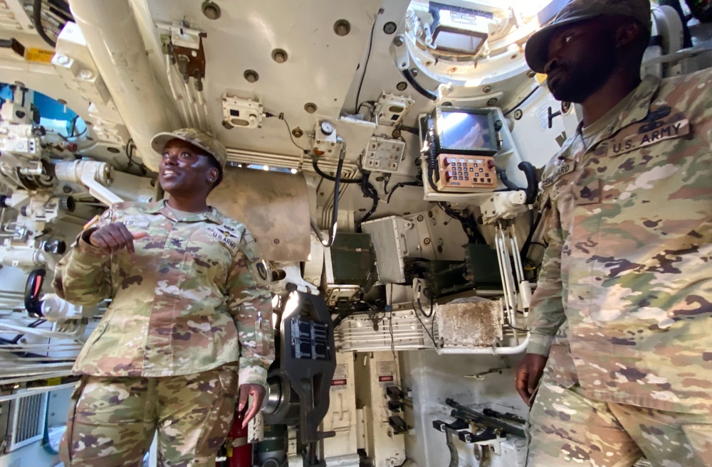 405th AFSB command team conducts battlefield circulation site visit to Bavaria