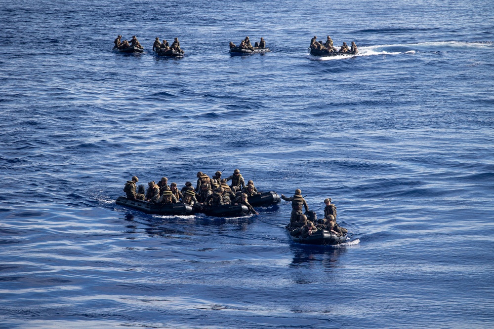 Blackhearts Form Up on the Water