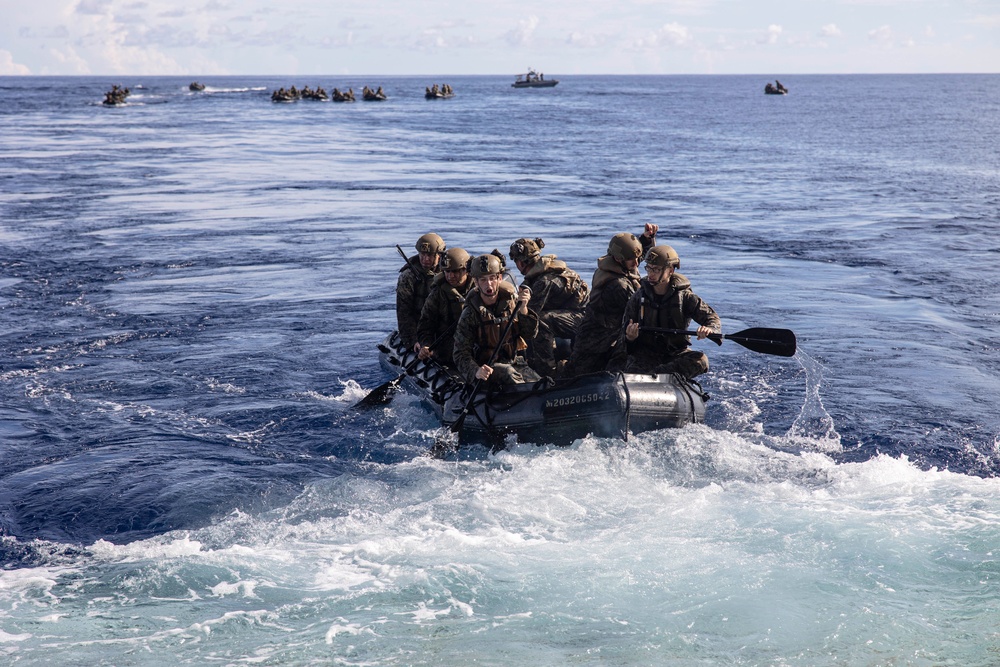 Blackhearts Form Up on the Water