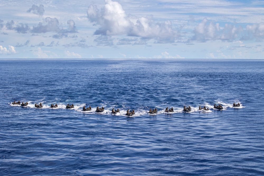 Blackhearts Form Up on the Water