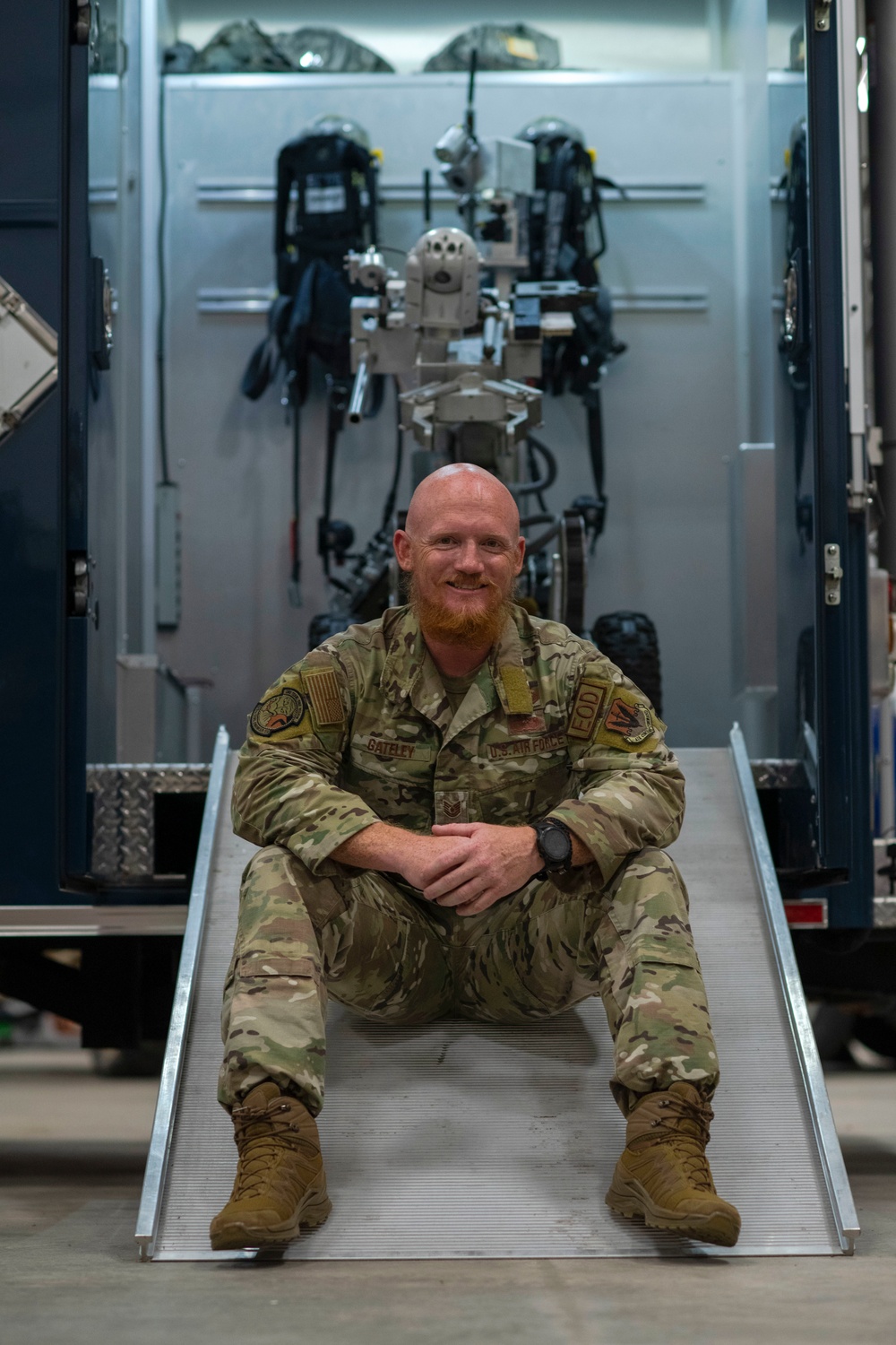EOD; Tech. Sgt. Ian Gateley