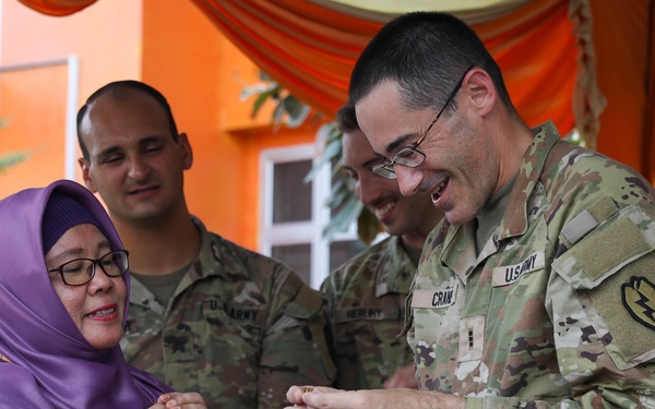 Super Garuda Shield: 25th Infantry Division Tropic Lightning Brass Band partners with Baturaja University