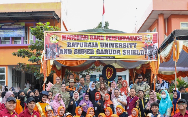 Super Garuda Shield: 25th Infantry Division Tropic Lightning Brass Band partners with Baturaja University