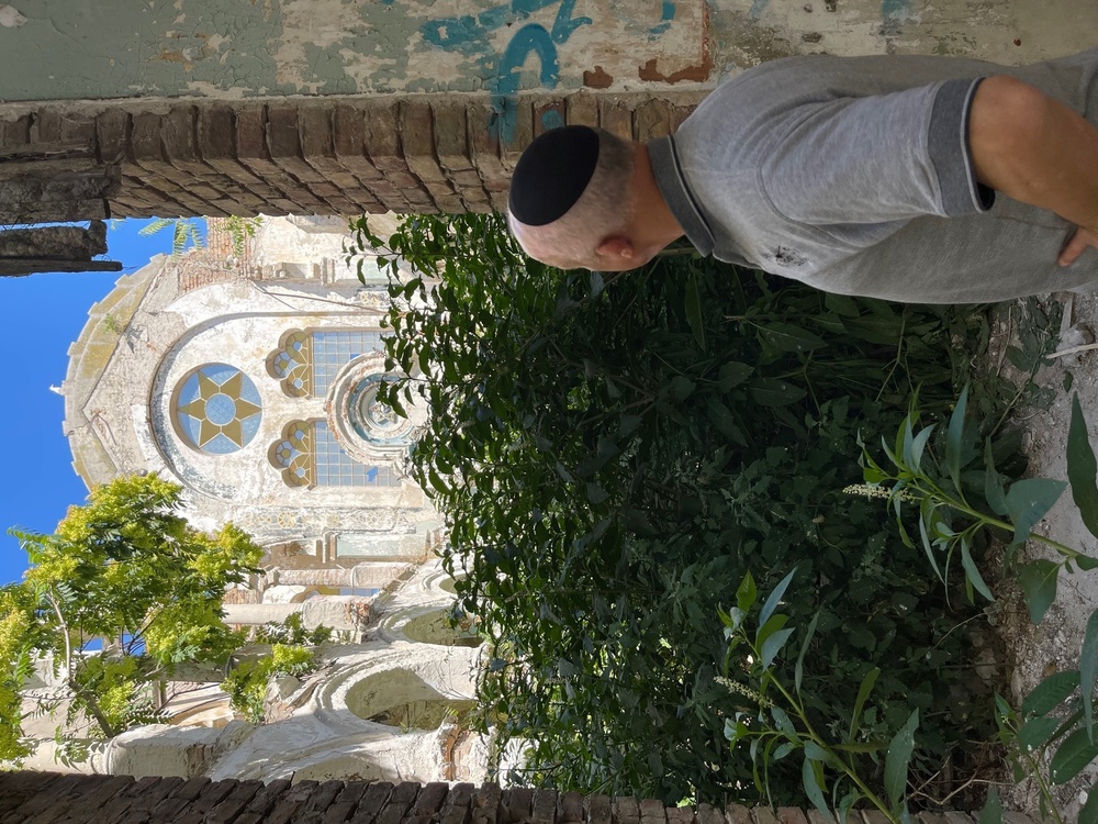 Army Chaplain Visits Historic Synagogue in Constanta, Romania