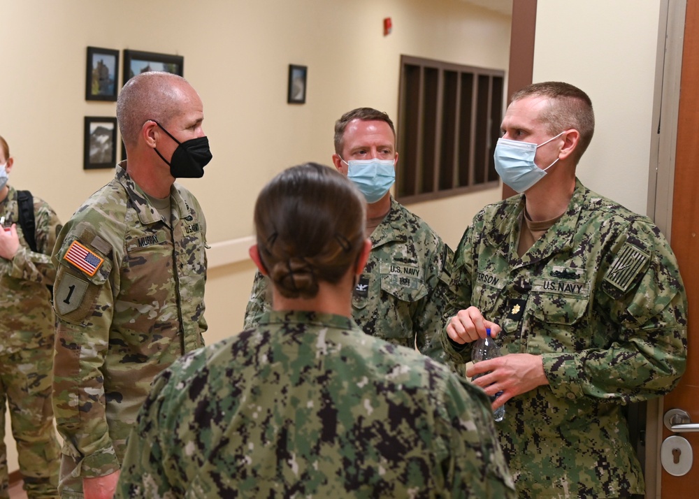 Brig. Gen. Murray Visits NMRTC Sigonella