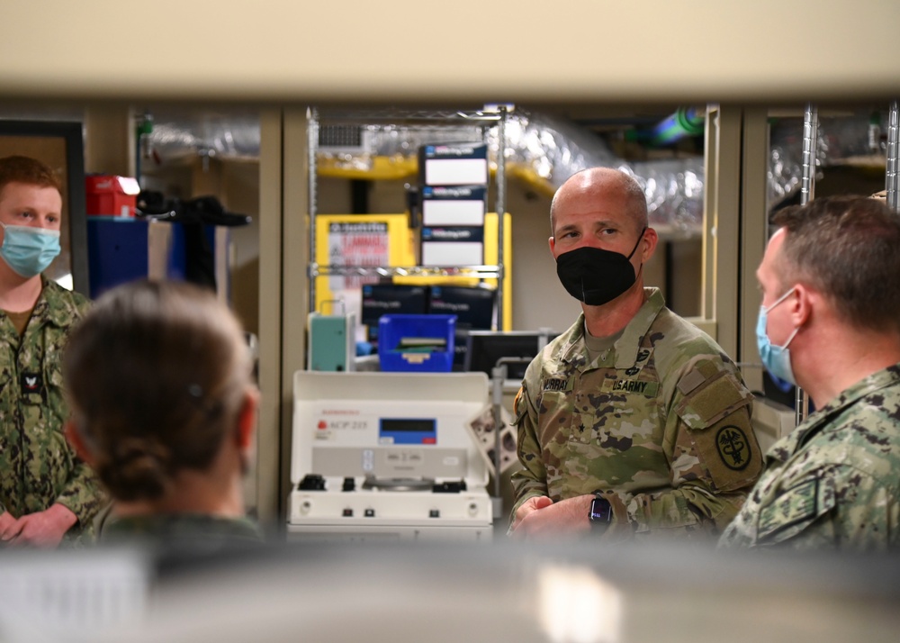 Brig. Gen. Murray Visits NMRTC Sigonella