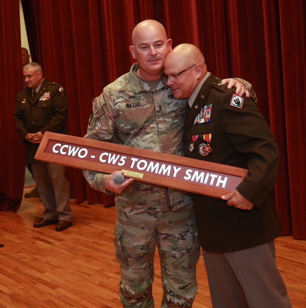 CW5 Tommy Smith Retires from MSARNG