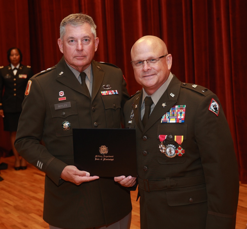 CW5 Tommy Smith Retires from MSARNG