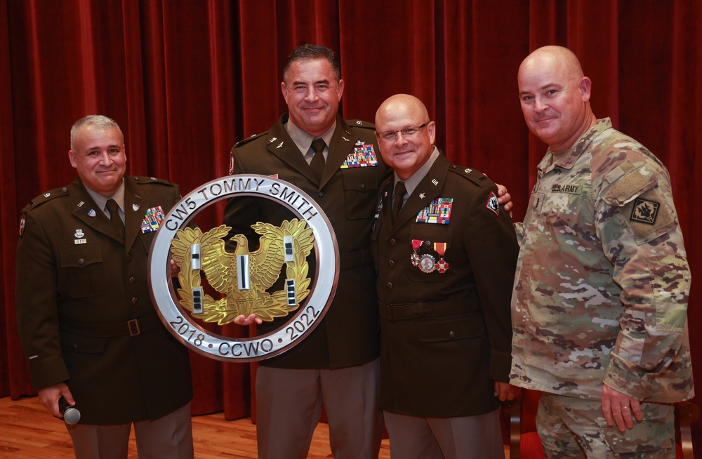 CW5 Tommy Smith Retires from MSARNG