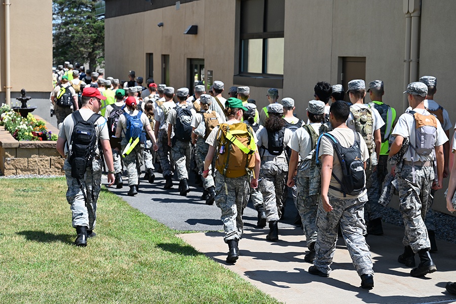 174th Attack Wing Hosts First Civil Air Patrol Encampment since COVD-19