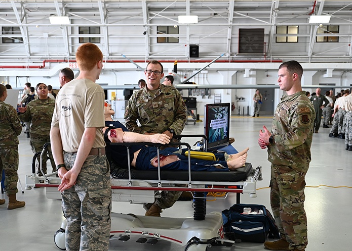 174th Attack Wing Hosts First Civil Air Patrol Encampment since COVD-19