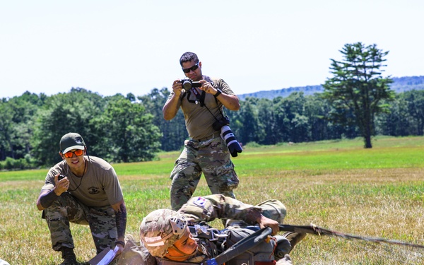 US paratrooper lands on X
