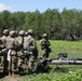 U.S. Army Soldiers, 1-134th Field Artillery Regiment, watch UH-60 Blackhawks land during Northern Strike 22-2