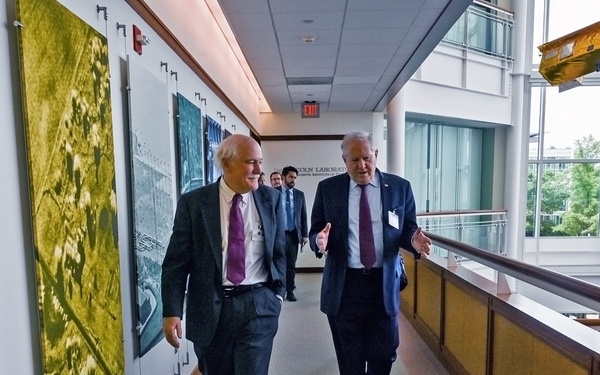 SecAF meets with MIT LL personnel