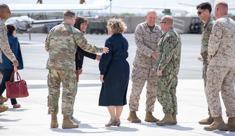 Commandant of the Marine Corps visits Camp Lemonnier