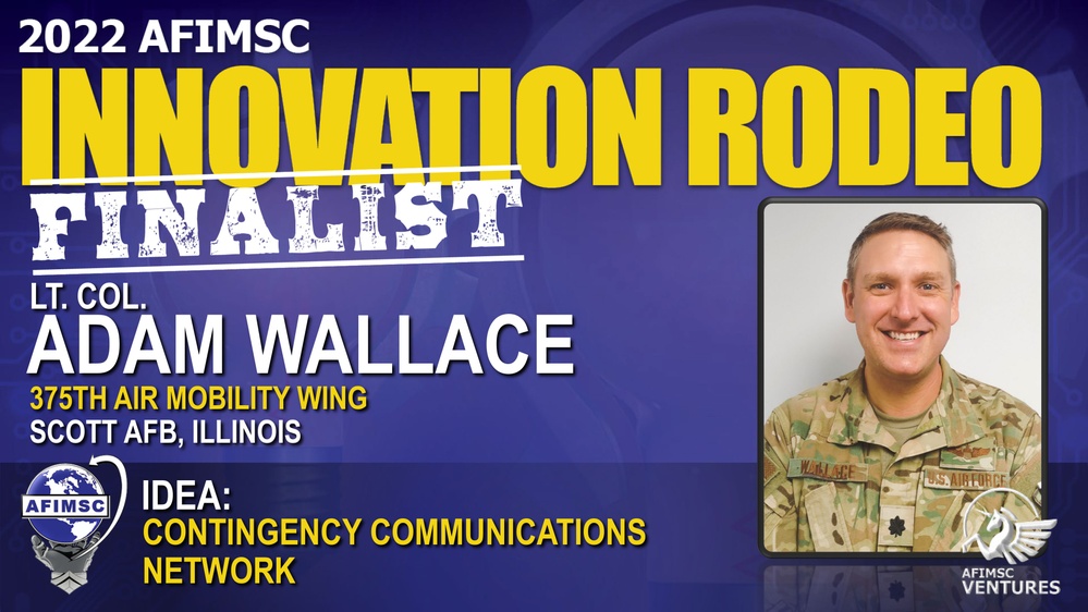 2022 AFIMSC Innovation Rodeo Finalist: Lt. Col. Adam Wallace