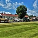 Model T Fords cruise through Fort McCoy's historic Commemorative Area