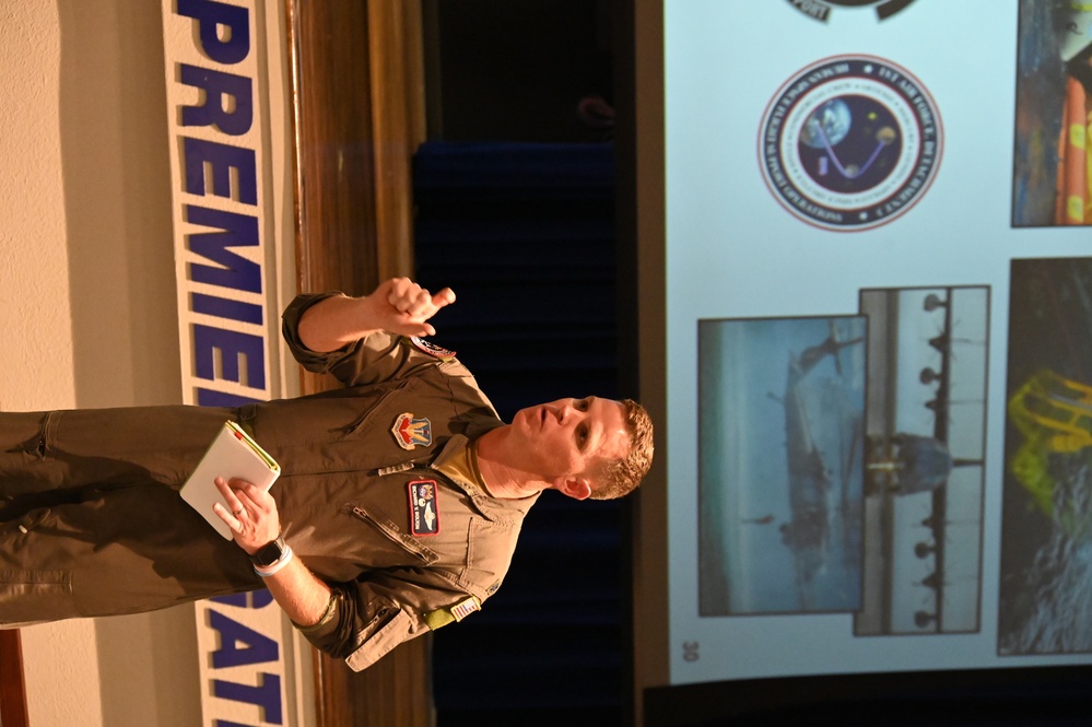 1AF's Detachment 3 integrates Air Force Pararescue, Navy Seahawk crews and swimmers for Human Space Flight Support missions