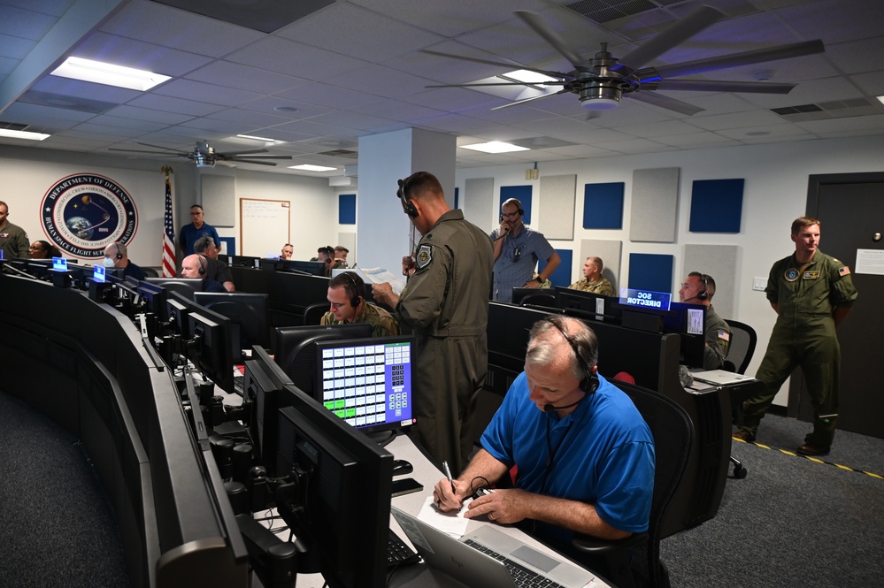 1AF's Detachment 3 integrates Air Force Pararescue, Navy Seahawk crews and swimmers for Human Space Flight Support missions