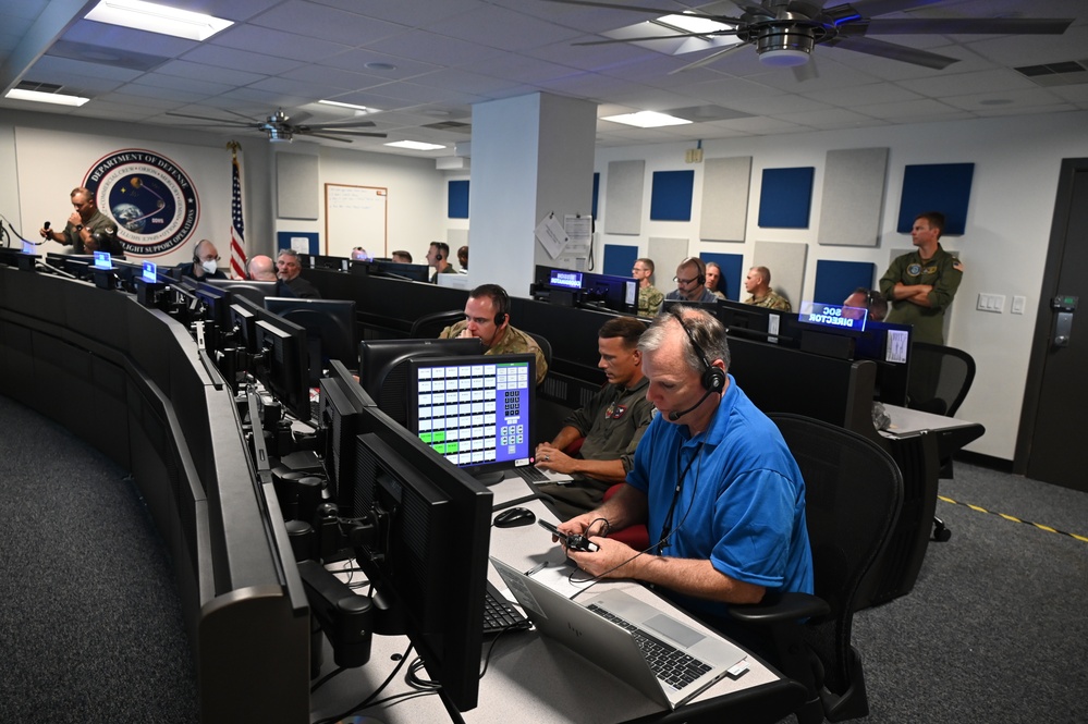 1AF's Detachment 3 integrates Air Force Pararescue, Navy Seahawk crews and swimmers for Human Space Flight Support missions