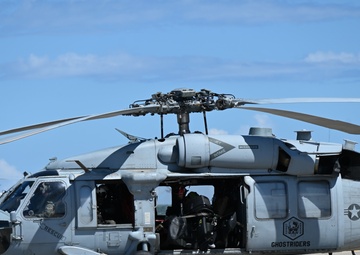 1AF's Detachment 3 integrates Air Force Pararescue, Navy Seahawk crews and swimmers for Human Space Flight Support missions