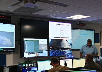 1AF's Detachment 3 integrates Air Force Pararescue, Navy Seahawk crews and swimmers for Human Space Flight Support missions