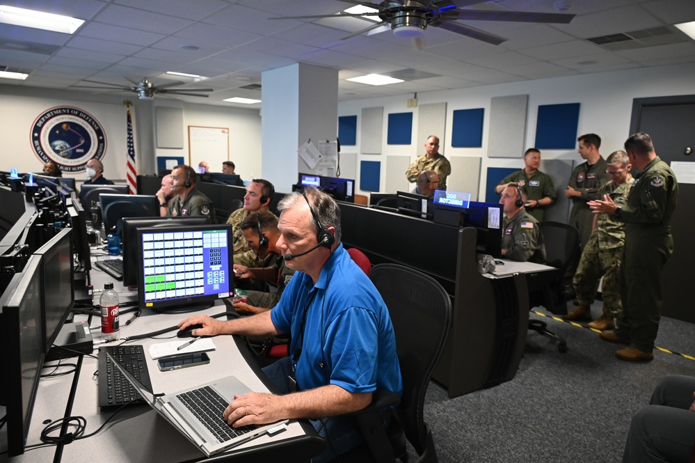 1AF's Detachment 3 integrates Air Force Pararescue, Navy Seahawk crews and swimmers for Human Space Flight Support missions