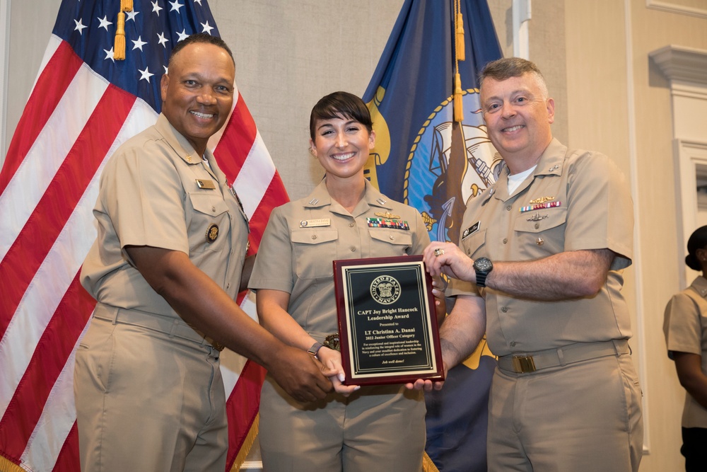 Capt. Joy Bright Hancock and Master Chief Anna Der-Vartanian Award Recipients 2022