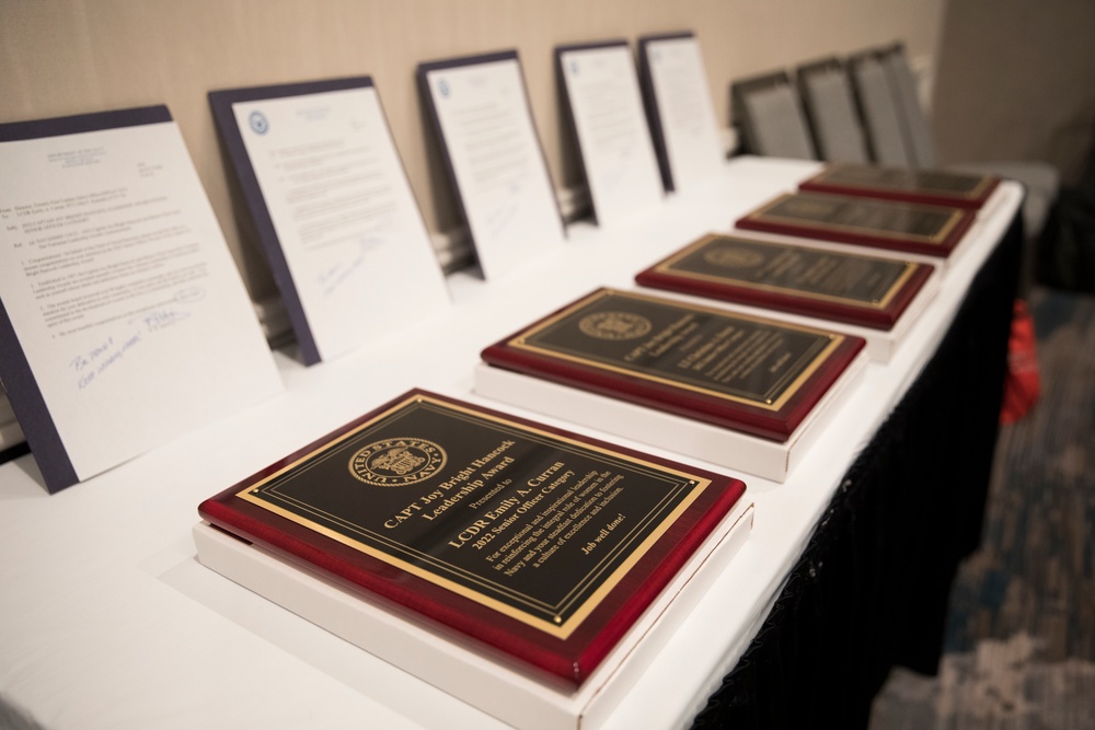 Capt. Joy Bright Hancock and Master Chief Anna Der-Vartanian Award Recipients 2022